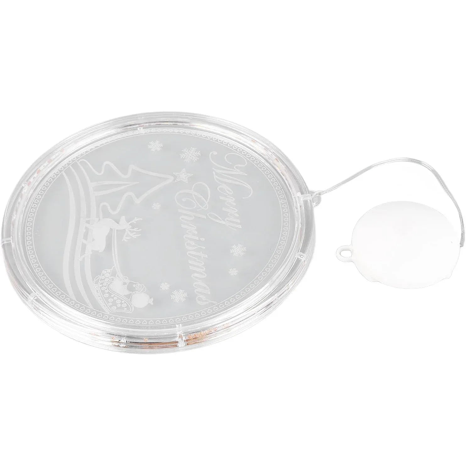 Gavigain 3D Acrylic Christmas Window Lights – Battery-Powered Holiday Décor - Gomix Brands Outlet